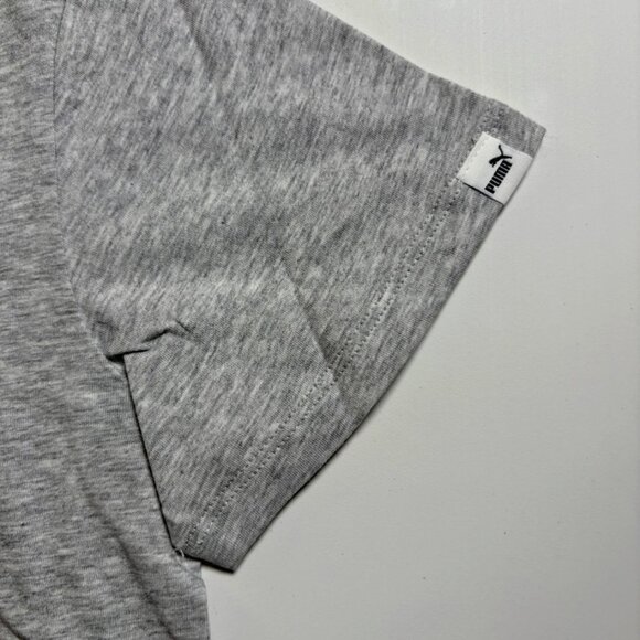 Puma Womens XS Radiant Graphic Cotton T-Shirt Gray Short Sleeve Tee NWT Sporty - Picture 7 of 8